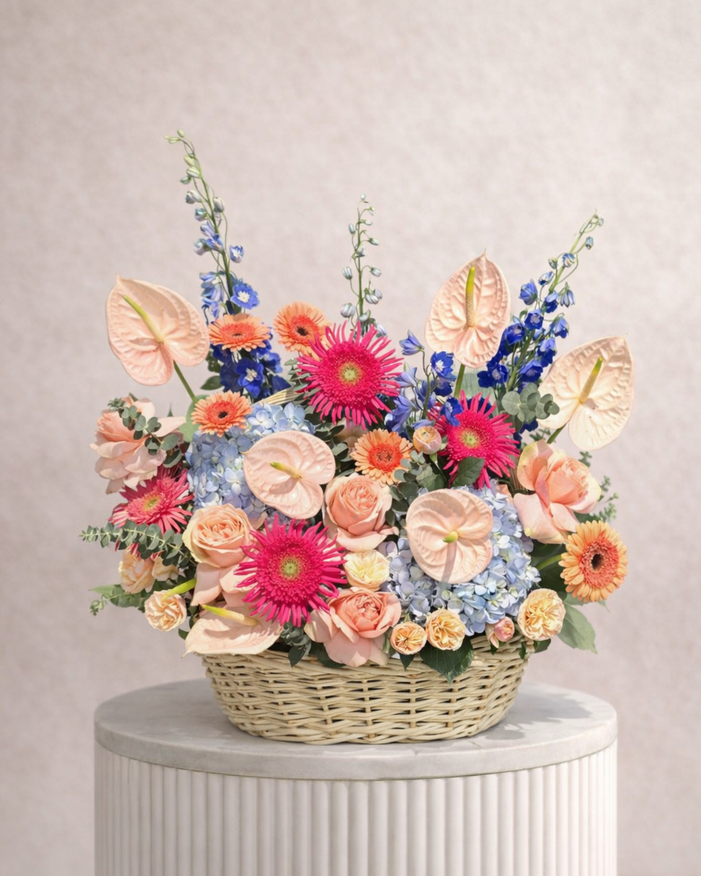 Colorful Garden Basket